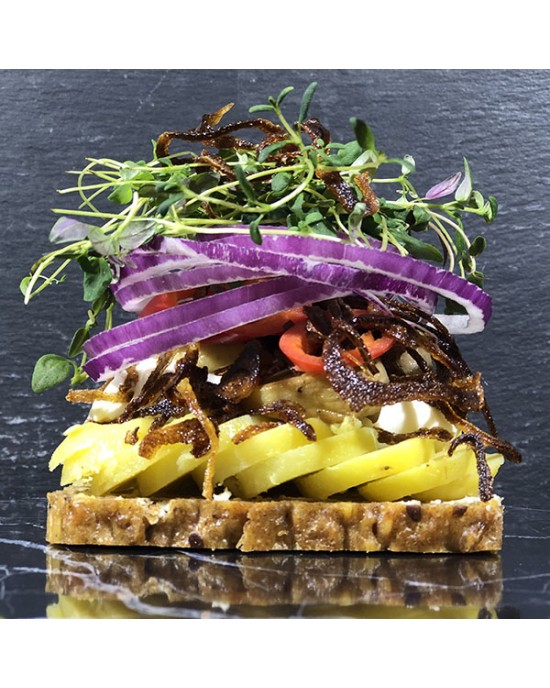 24 stykker højtbelagt luksus smørrebrød 24 stykker højtbelagt luksus smørrebrød